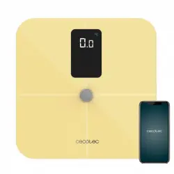 Cecotec Surface Precision 10400 Smart Healthy Vision Yellow Báscula de Baño Inteligente