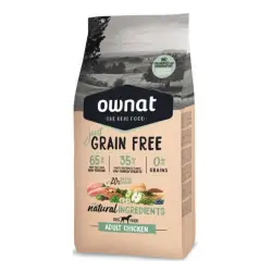 Ownat Just Grain Free Adult Pollo pienso para perros