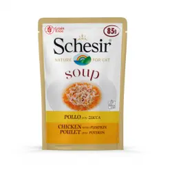 Schesir Sopa Gato Pollo con Calabaza 88 GR