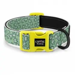 Collar regulable CaponeTheDog estampado Doodle