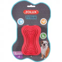 Titan Rubber Rojo Zolux Para Perro L 1 Unidad.