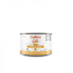 6x200gr Calibra Gato Adulto Sterilesed Latas con Pavo