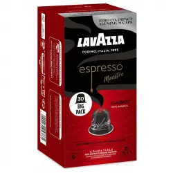 Lavazza Espresso Maestro Classico Cápsulas para Cafeteras Nespresso Caja de 30 Unidades