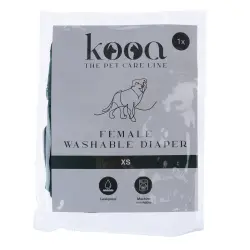 Pañal lavable kooa para perros hembra - Talla XS