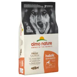 Almo Nature Holistic 12 kg en oferta: 10 + 2 kg ¡gratis! - Adult Large con salmón y arroz