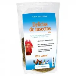 Finca casarejo pienso de aceite de insectos para aves y gallinas