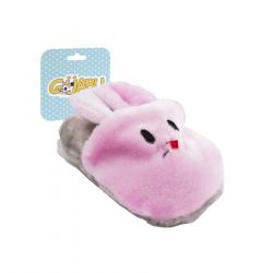 Guabu Zapatilla de Peluche Rosa para cachorros