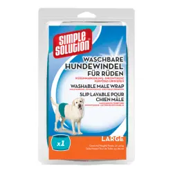 Simple Solution pañal lavable para perros macho - Talla L, 1 unidad