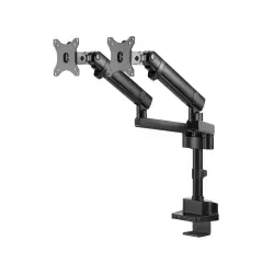 V7 Soporte Doble Brazo para Monitor 17"/32" VESA 100x100mm Máx 16Kg