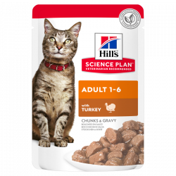 Hill's Feline Adult Pavo (sobre) 85 gr.