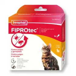 Beaphar Firprotec Pipetas Antiparasitarias para gatos