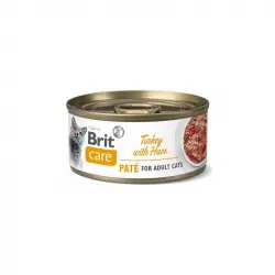 Brit care cat pate pavo con jamon latas para gato, Unidades 24 x 70 Gr