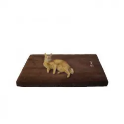 Cama Colchon Ortopedico Para Mascotas Nucleo De Espuma Firme, Anti Arañazos 77x58cm (s) Deluxe13