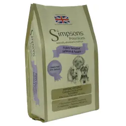 Simpsons Premium Puppy Sensitive con salmón y patatas - 12 kg