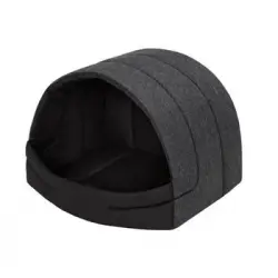 Cama Para Perro R1 45x33x28 Negro Ecolen Suflera