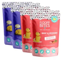 Pack galletas 100% naturales (beef & veggies - sweet dreams) sabor Variado