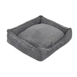 Cama Modern Living Helena para perros - 65 x 60 x 18 cm (L x An x Al), gris