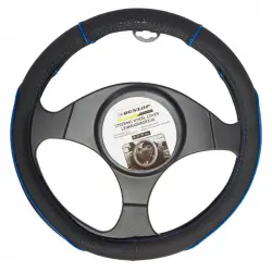 Dunlop Funda Protectora para Volante Universal Negro/Azul 37-39 cm