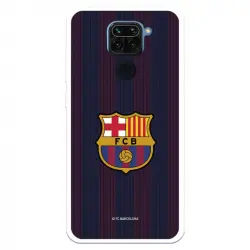 Funda Licencia Oficial FC Barcelona Rayas Blaugrana para Xiaomi Redmi Note 9