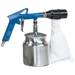 Scheppach Kit de Pistola de Chorreo de Aire 3-3.5 Bar