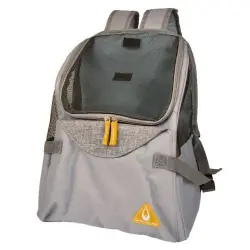 Transportín mochila para mascotas color Gris