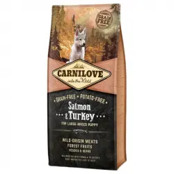 1,5 Kg Carnilove Large Puppy con Salmón y Pavo para cachorros razas grandes