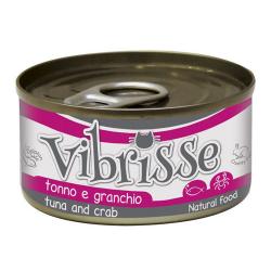 Comida natural Vibrisse Atún y Cangrejo 70 gr.