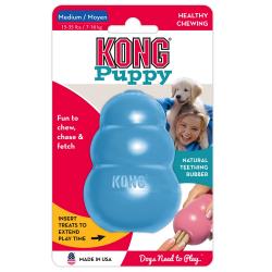 Kong Puppy Rosa o Azul para Cachorros Talla M