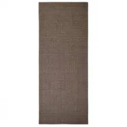 Alfombra De Sisal Para Rascador Marrón 80x200 Cm Vidaxl