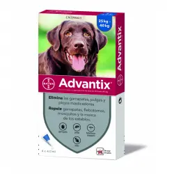 Advantix Perros de Raza Grande >25 Kg 24 Pipetas