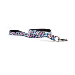 Pamppy psychedelic correa de algodón y poliéster multicolor para perros