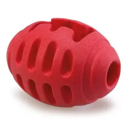 Pelota interactiva snacks rugby Arquivet para perros color Rojo