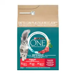 Purina One Adult Bifensis Esterilizado Buey pienso para gatos