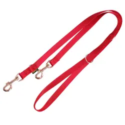 Heim Lead Cord Locked Rosé, rojo - 200 cm de largo, B 20 mm