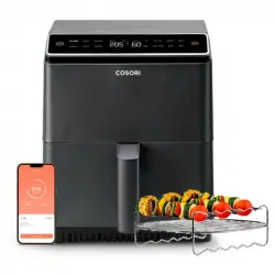 Cosori Dual Blaze Chef Edition Freidora de Aire 6.4L 1700W Negra