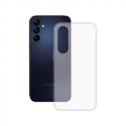 Ksix Funda Flexible Compatible con Carga Inalámbrica Transparente para Samsung Galaxy A15 4G/5G