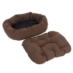 Cama Cozy Mocca para perros - 120 x 105 x 25 cm (LxAnxAl)