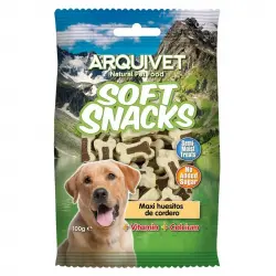 Golosinas para perros Soft snacks Huesitos duo pollo y caza 800 grs., Unidades 6 unidades