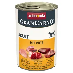 Animonda GranCarno Original Adult 6 x 400 g - Pavo