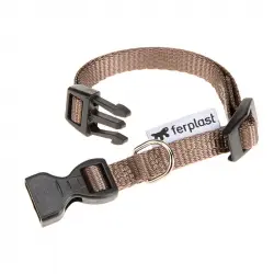 Collar Nylon Club C Brown Ferplast 23 - 32 Cms