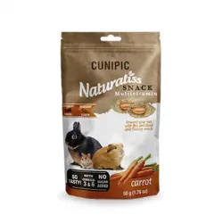 Cunipic Naturaliss Multivitamin Chuche de Zanahoria para roedores