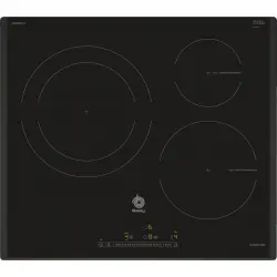 Balay 3EB965LU Placa de Inducción 3 Fuegos Negra Biselada