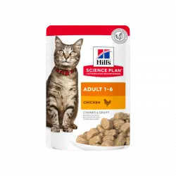 Hill's Feline Adult Pollo (sobre) 85 gr.