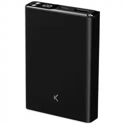Ksix 10.000 Mah Powerbank Magnética Compatible Magsafe PD 22.5 W Negra