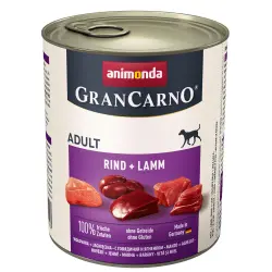 Animonda GranCarno Original Adult 6 x 800 g - Vacuno y cordero