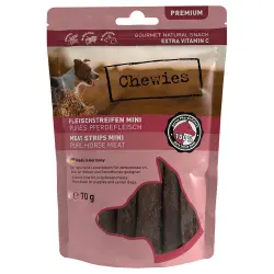 Chewies Mini tiras de carne para perros - Caballo 70 g