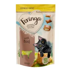 Feringa Crunchy Bites con vacuno para gatos - 30 g