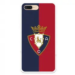 Funda Licencia Oficial CA Osasuna Escudo Fondo Bicolor para iPhone 7 Plus