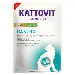 Kattovit Gastro Paté 10 x 85 g - con pavo