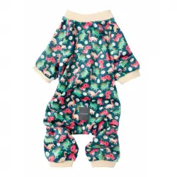 Pijama para perros FuzzYard Dinosaurios Land Talla 4